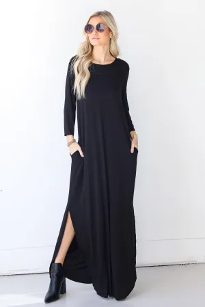 Hayley Jersey Knit Maxi Dress