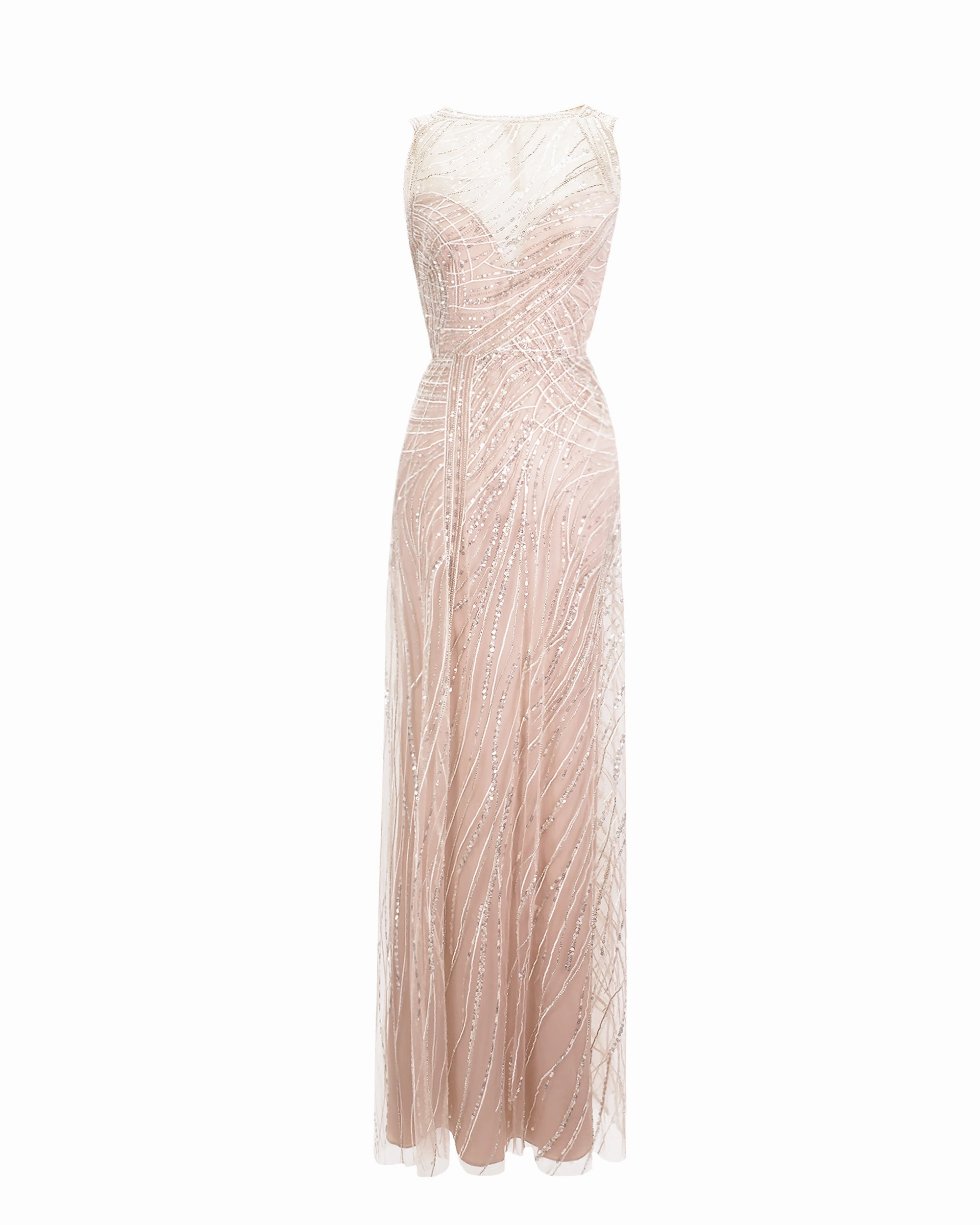 Heart Shape Sequin Dress