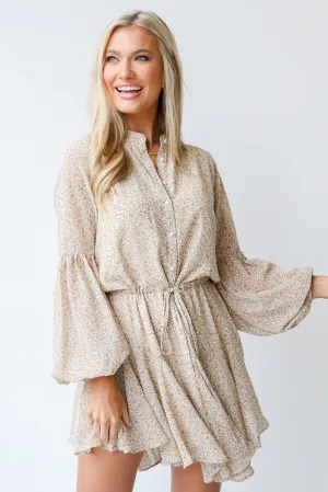 Hopeless Romantic Floral Mini Dress