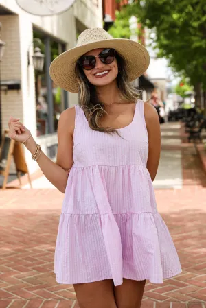 Inspiring Love Blush Striped Romper
