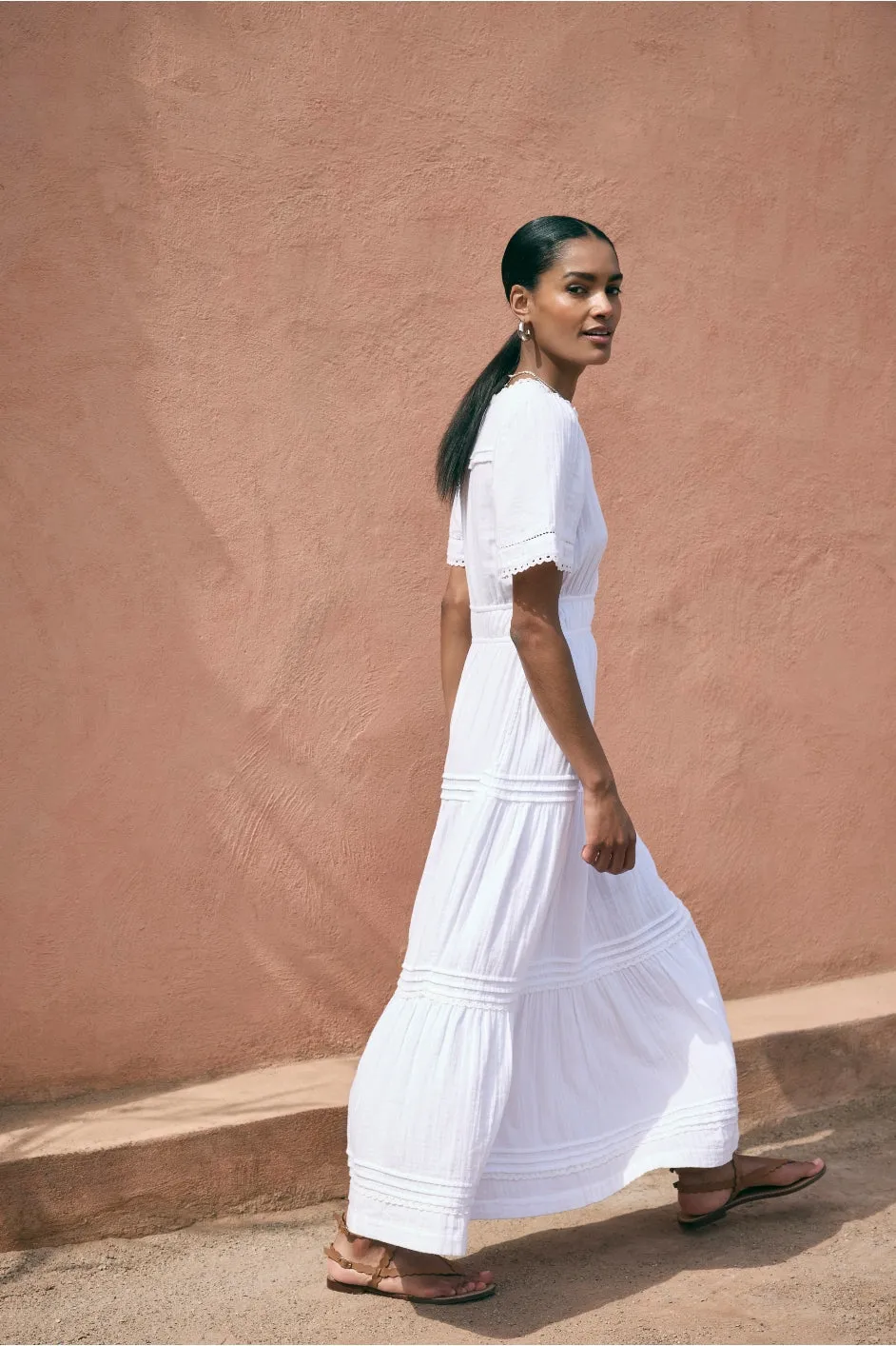 Jocelyn Dress - White
