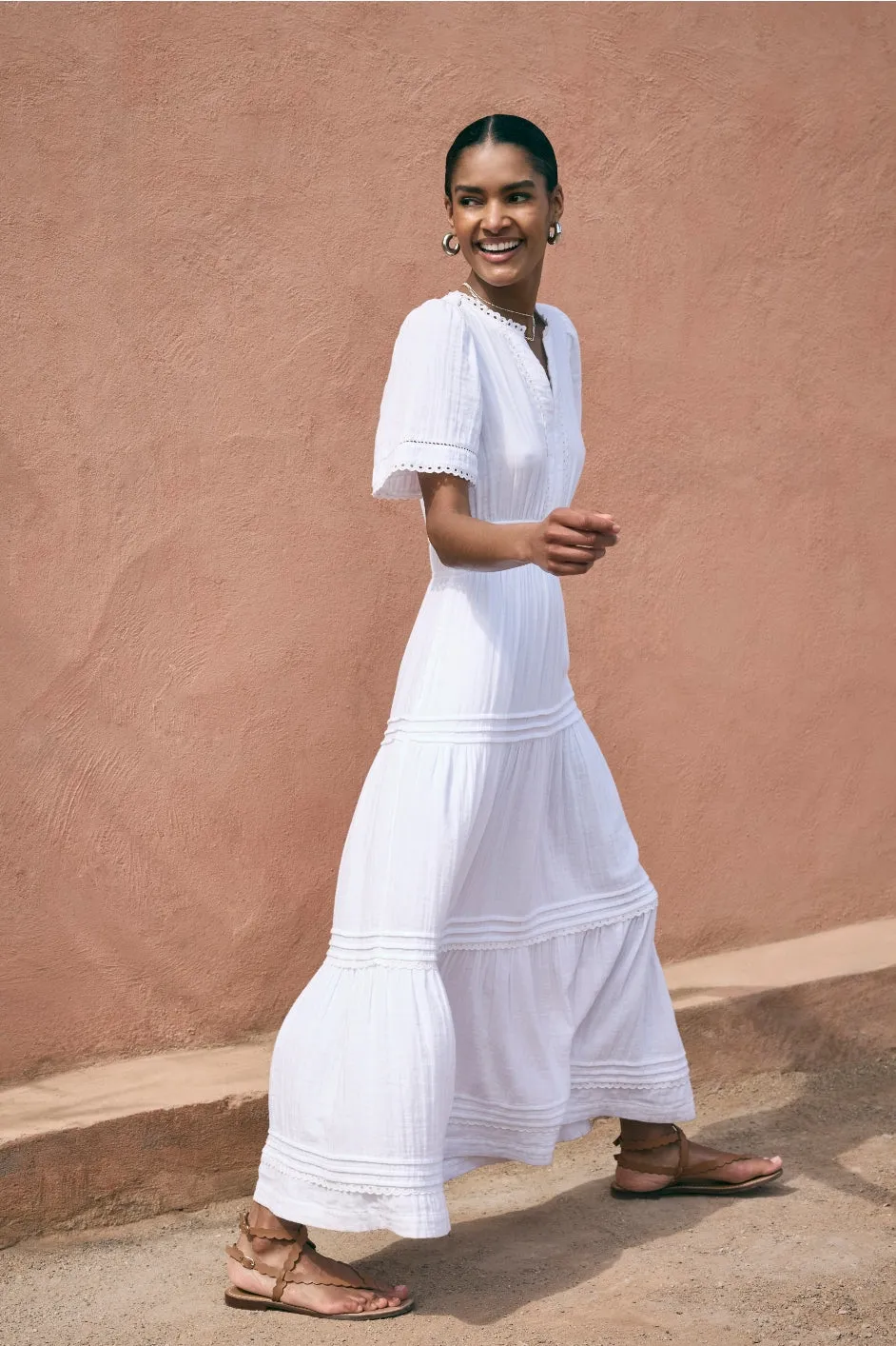 Jocelyn Dress - White