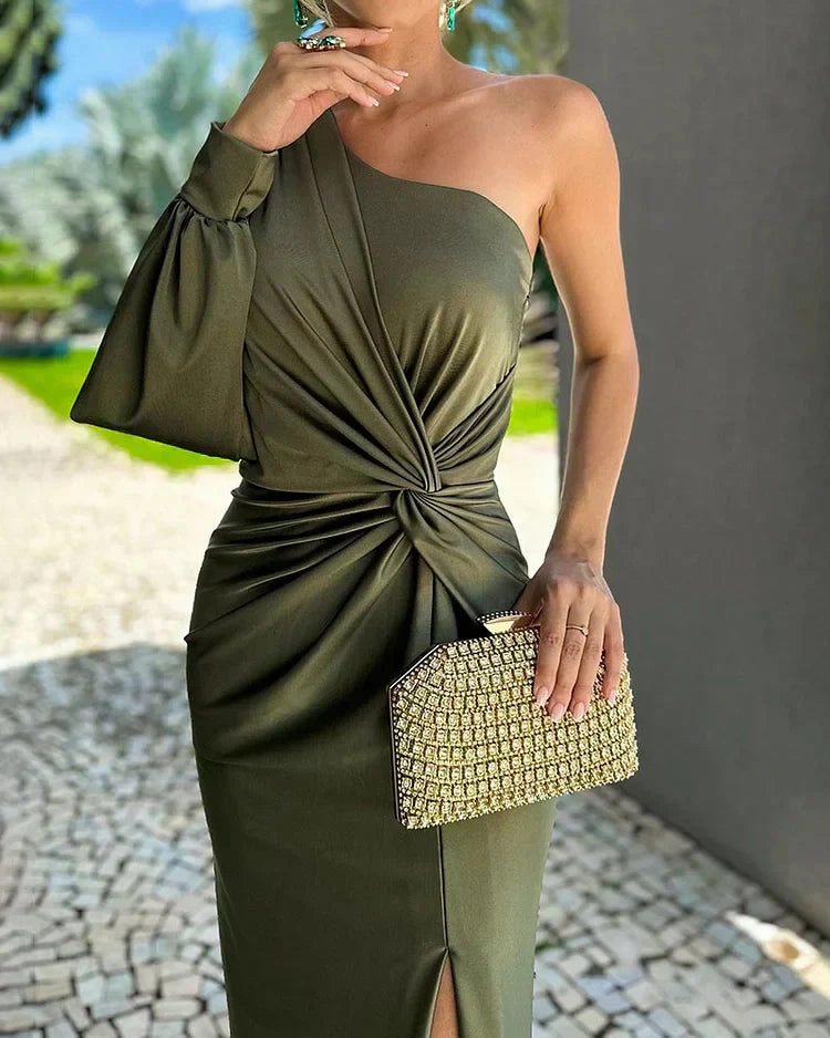 Kaelis™ - Elegant Slit Dress