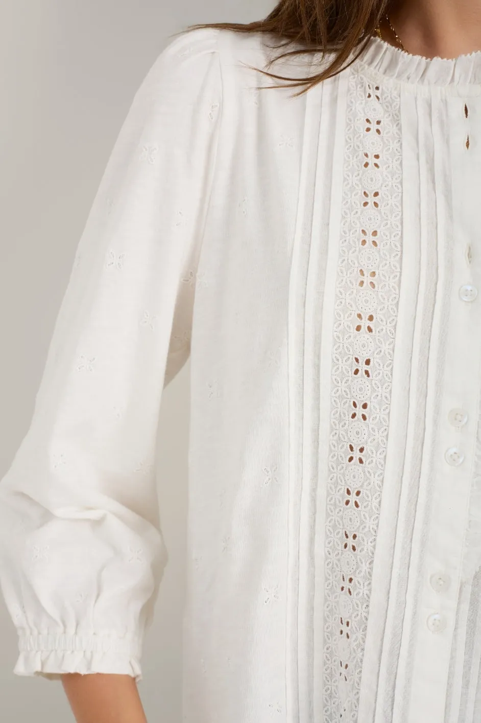 Katrina Top - Ivory