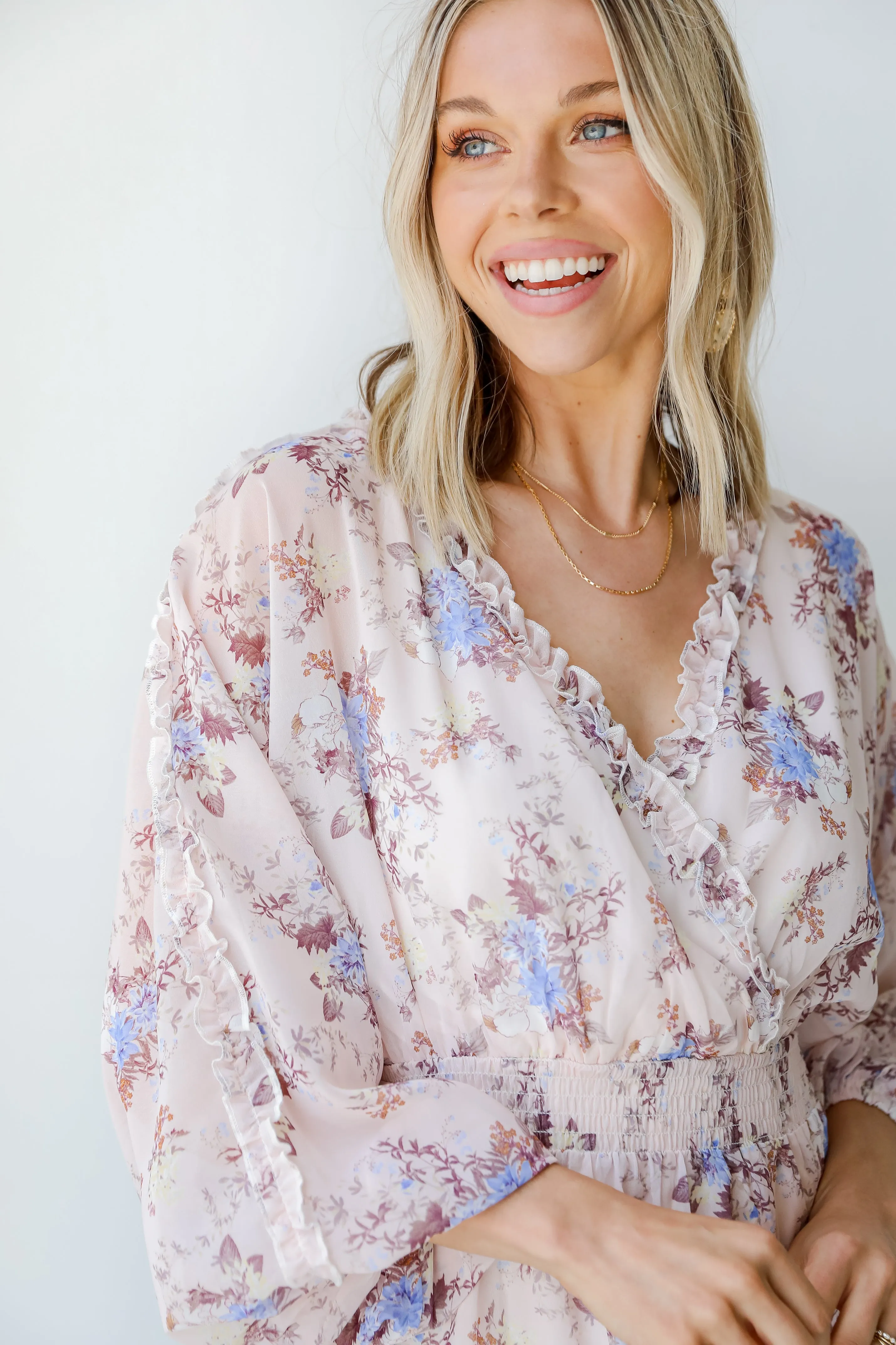 Love And Blooms Floral Mini Dress