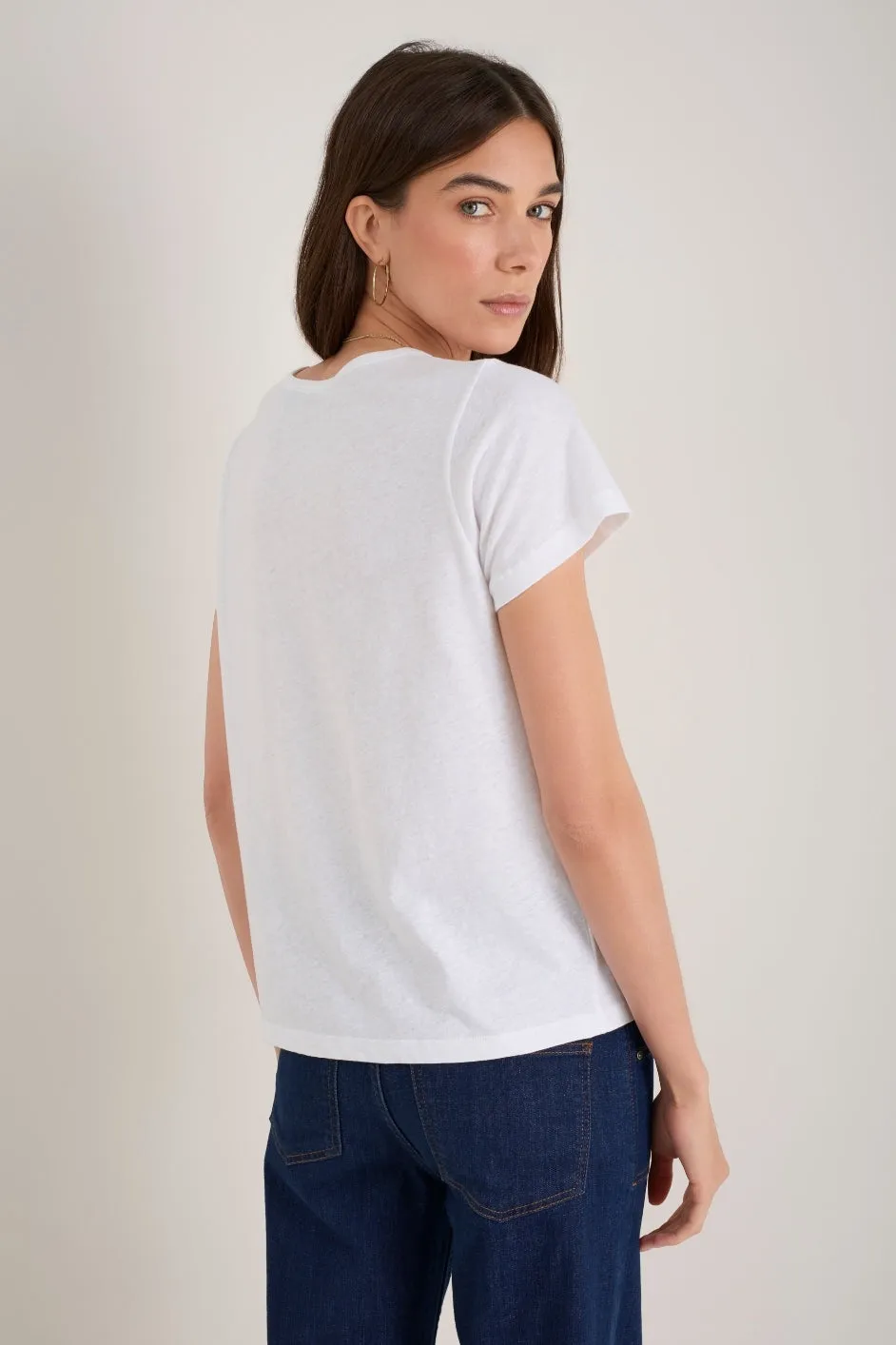 Maddy T-Shirt - Call Me Boss White