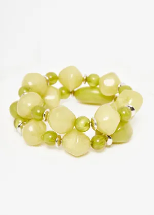 Marbled Stone Bracelets