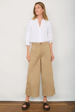 Mauva Culotte Trouser - Sand