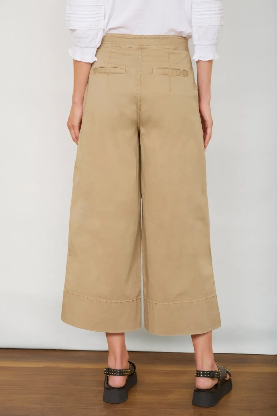 Mauva Culotte Trouser - Sand