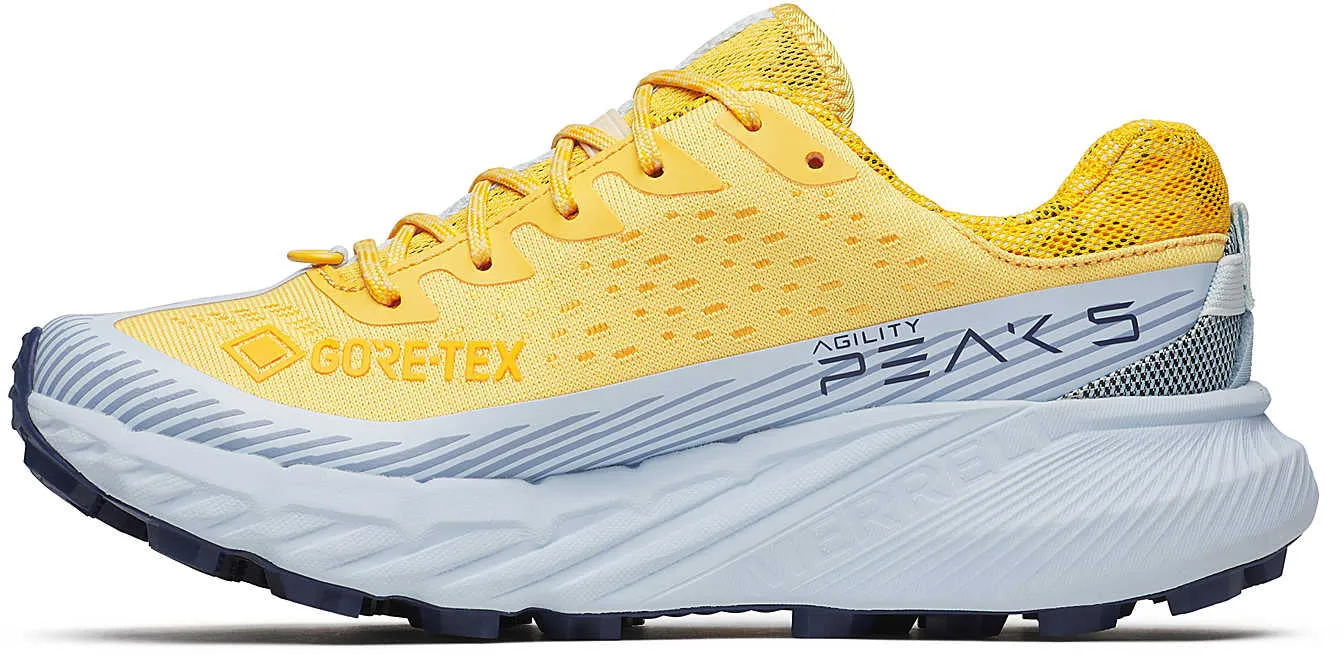 Merrell Agility Peak 5 Gore-Tex Womens Trail Running Shoes - Yellow