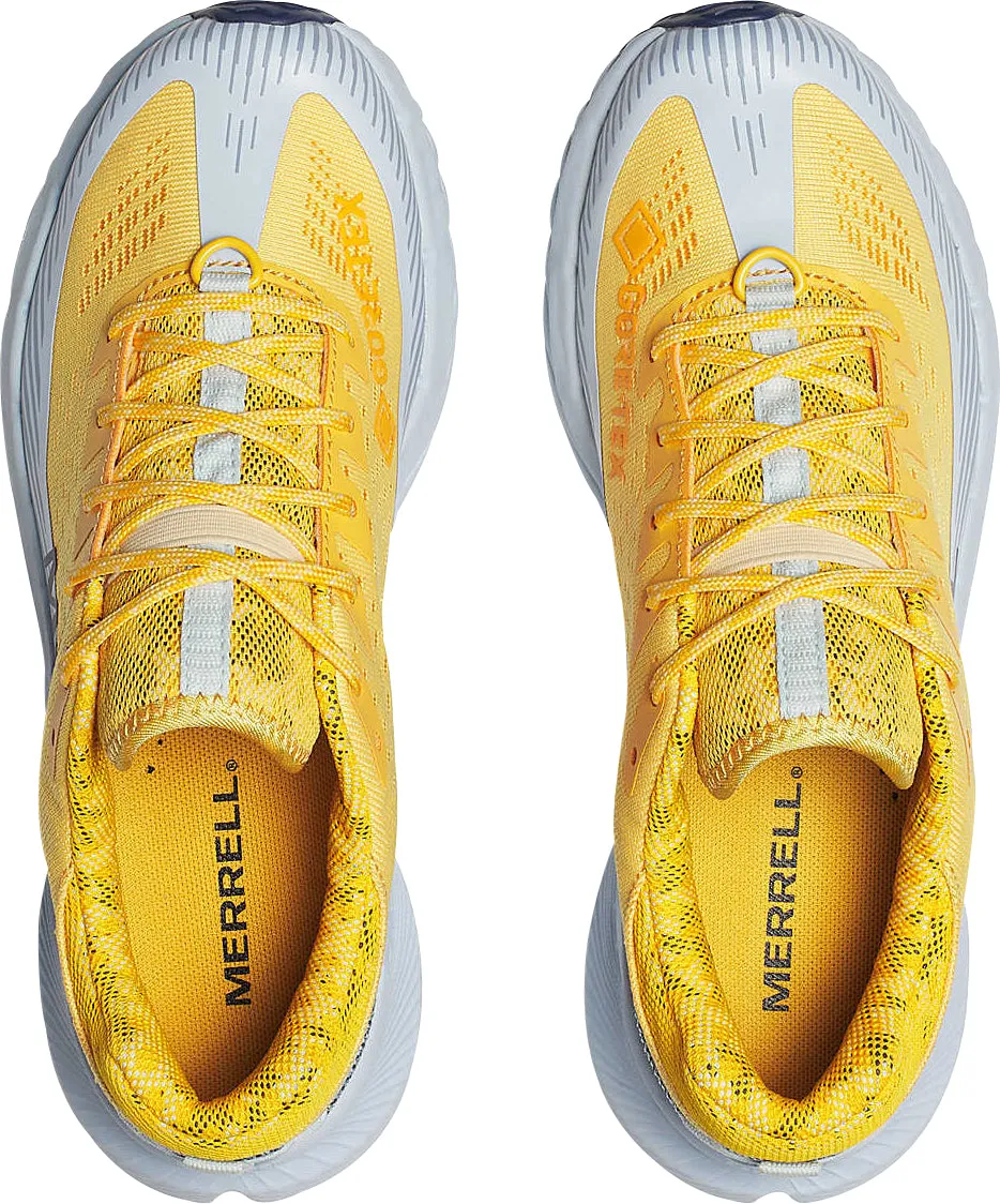Merrell Agility Peak 5 Gore-Tex Womens Trail Running Shoes - Yellow