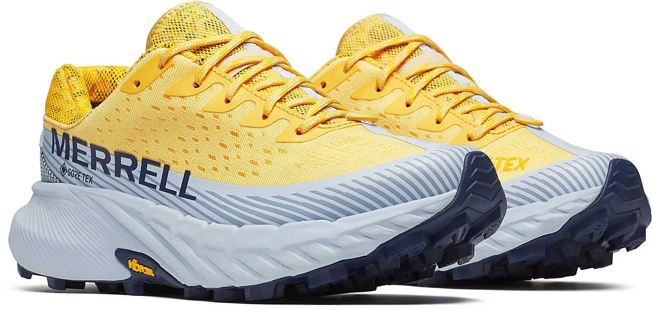 Merrell Agility Peak 5 Gore-Tex Womens Trail Running Shoes - Yellow