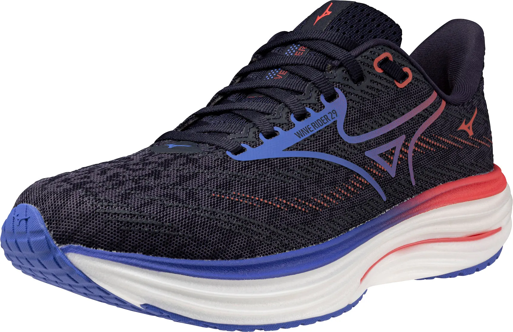 Mizuno Wave Rider 29 Womens Running Shoes - Grey
