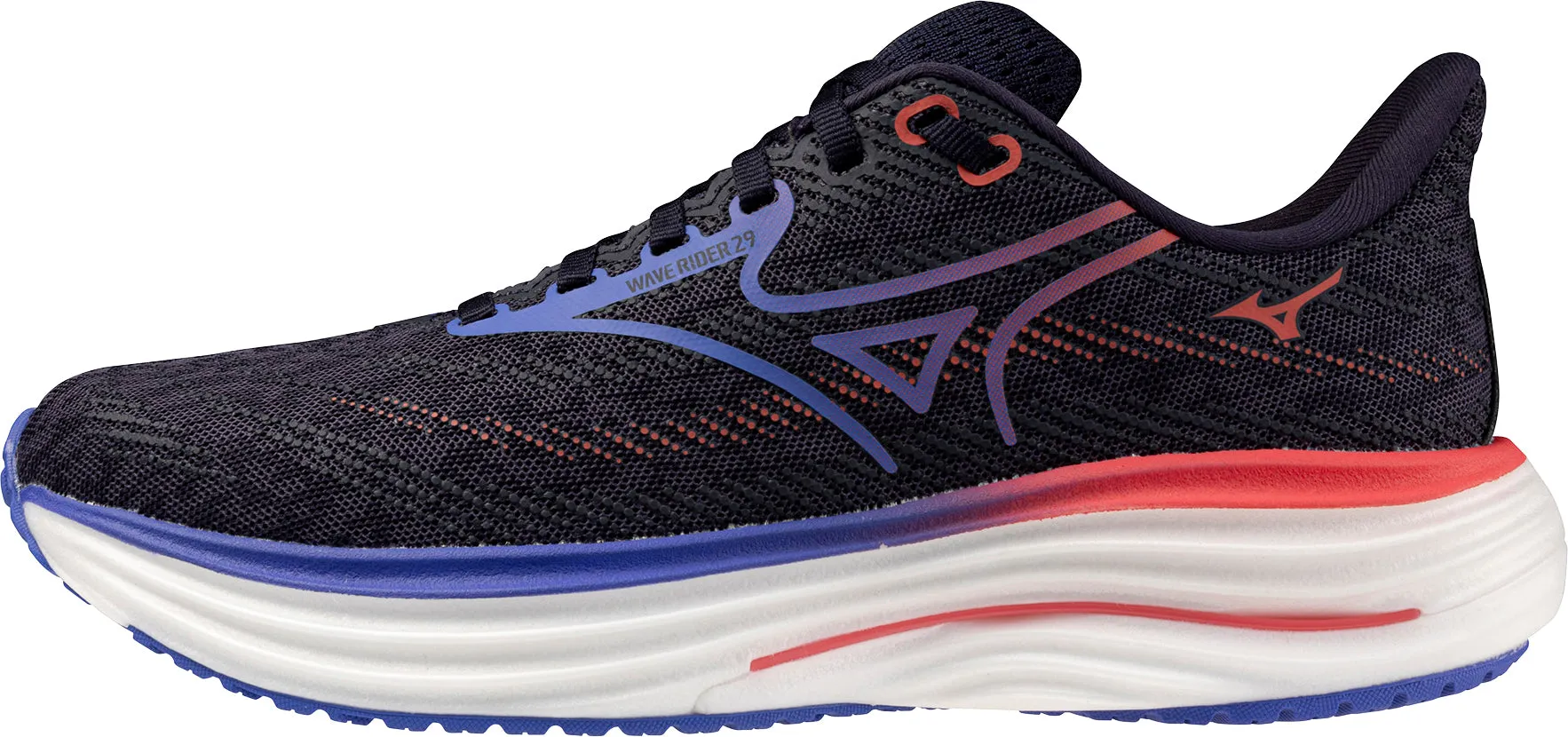 Mizuno Wave Rider 29 Womens Running Shoes - Grey