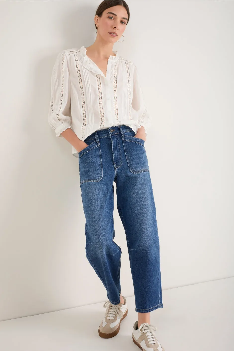 Nelly Blouse - Ivory