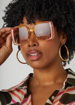 Ombre Square Sunglasses