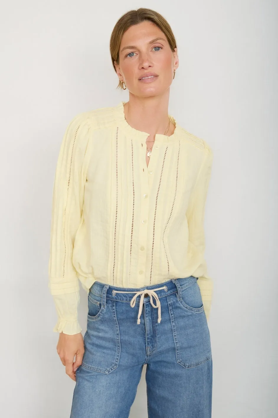 Otti Blouse - Lemon