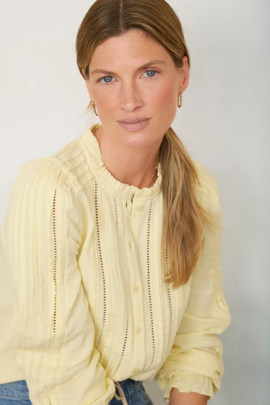 Otti Blouse - Lemon