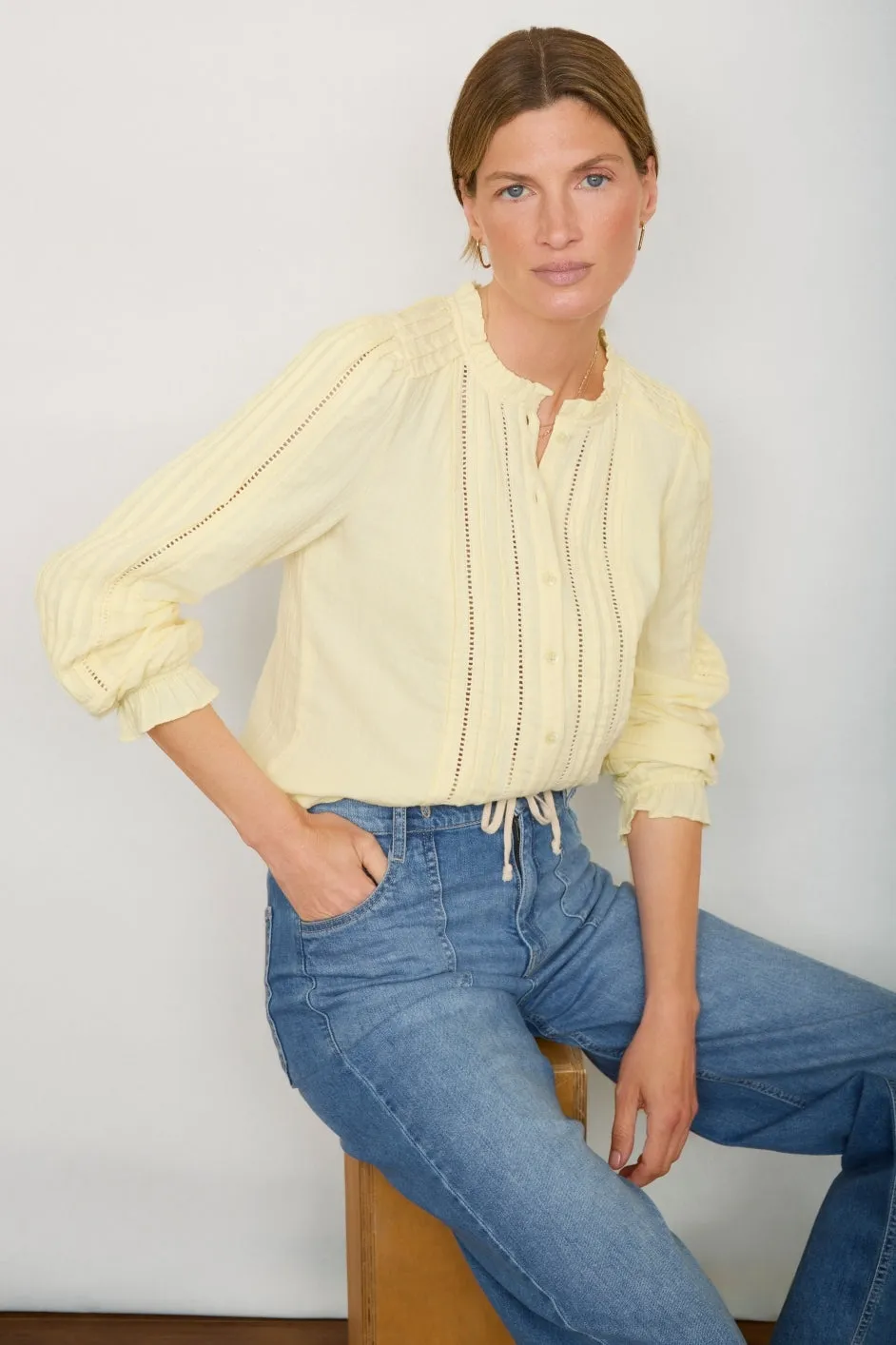 Otti Blouse - Lemon