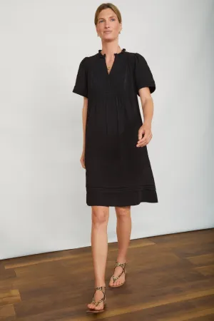 Otti Short Dress - Black