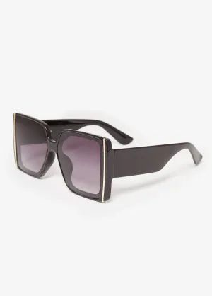 Oversized Square Tinted Sunglasses