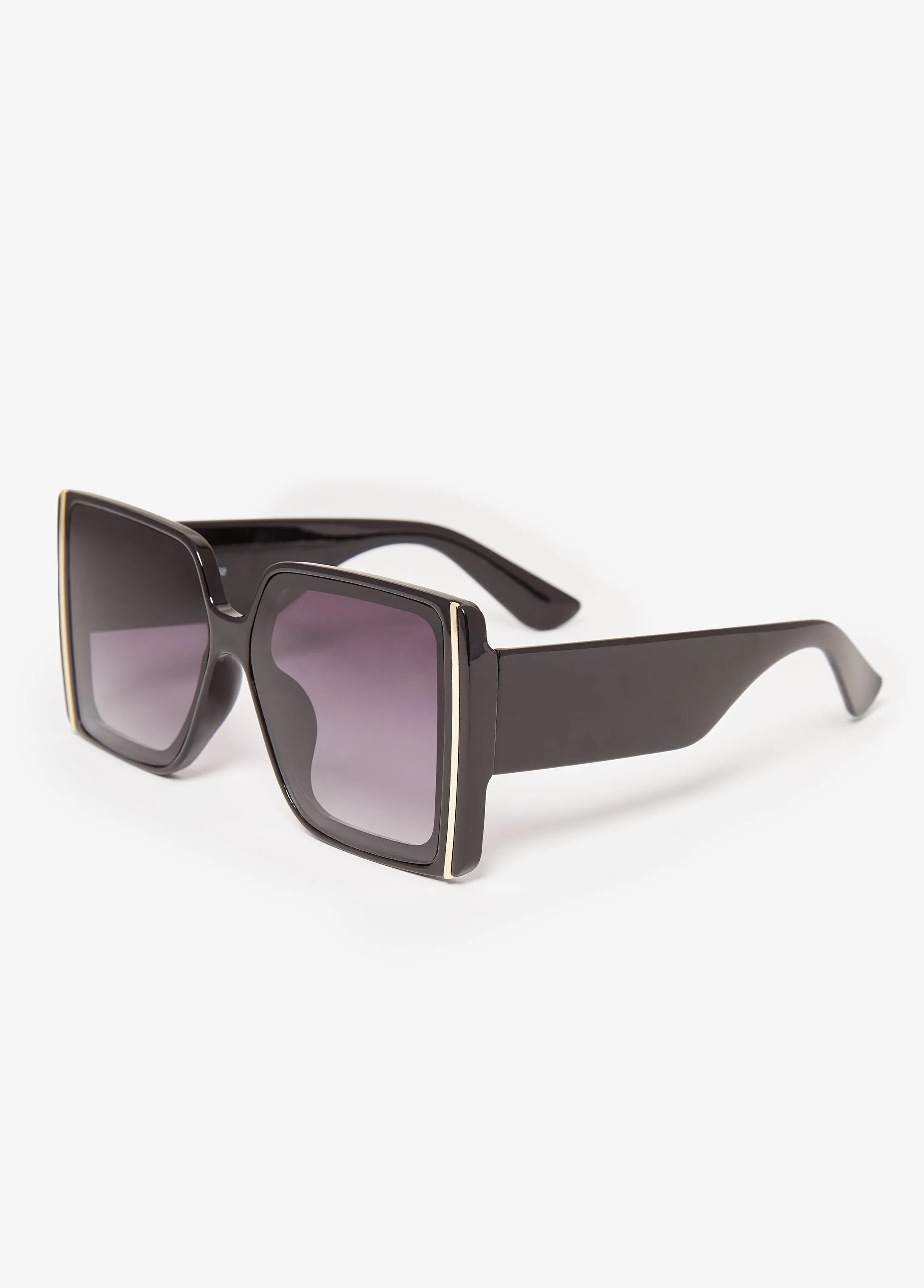 Oversized Square Tinted Sunglasses
