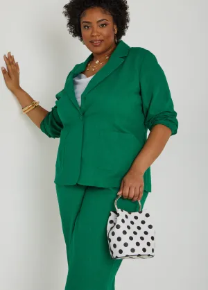 Polka Dot Bucket Bag