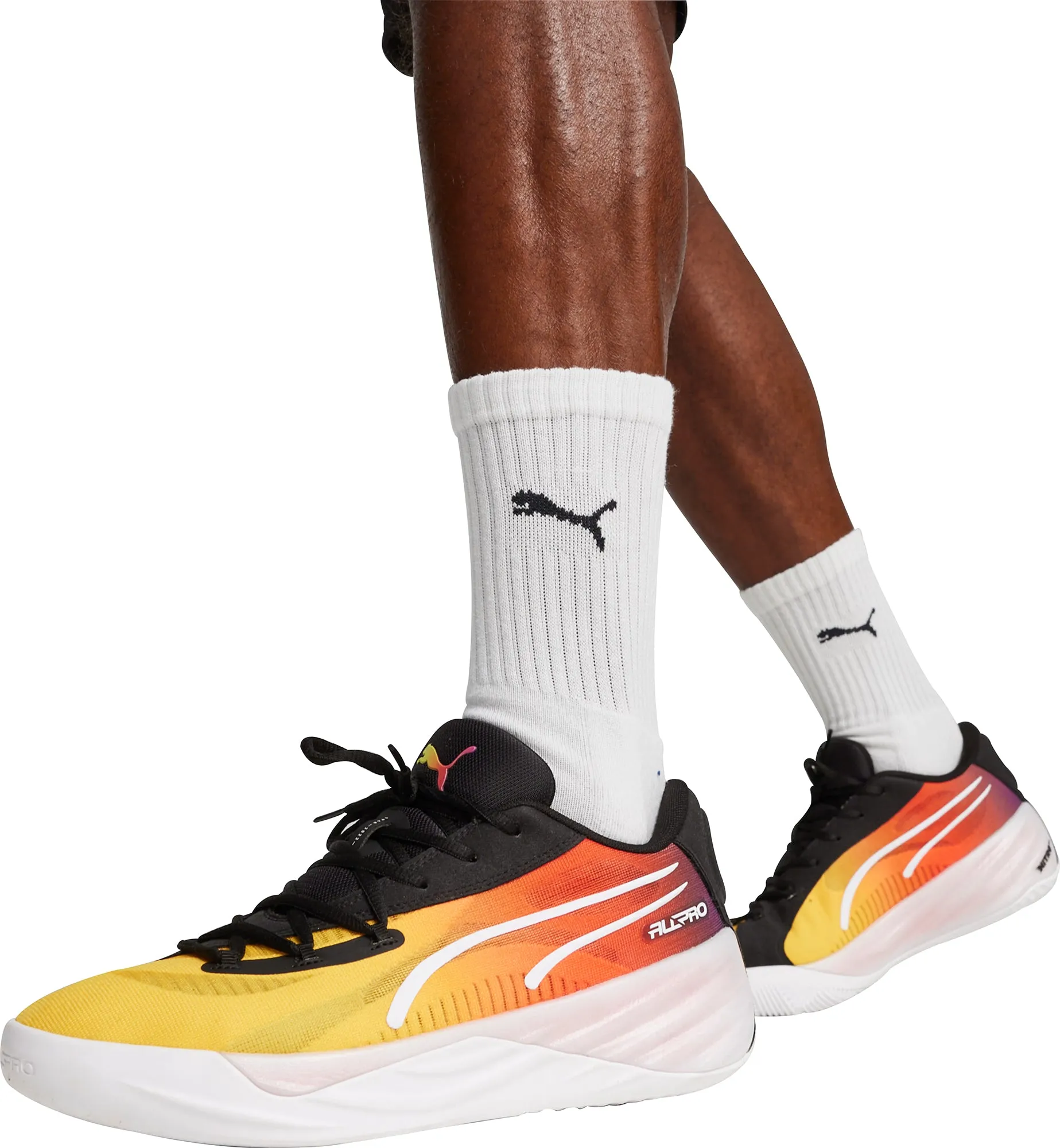 Puma All-Pro Nitro Showtime Basketball Shoes - Yellow
