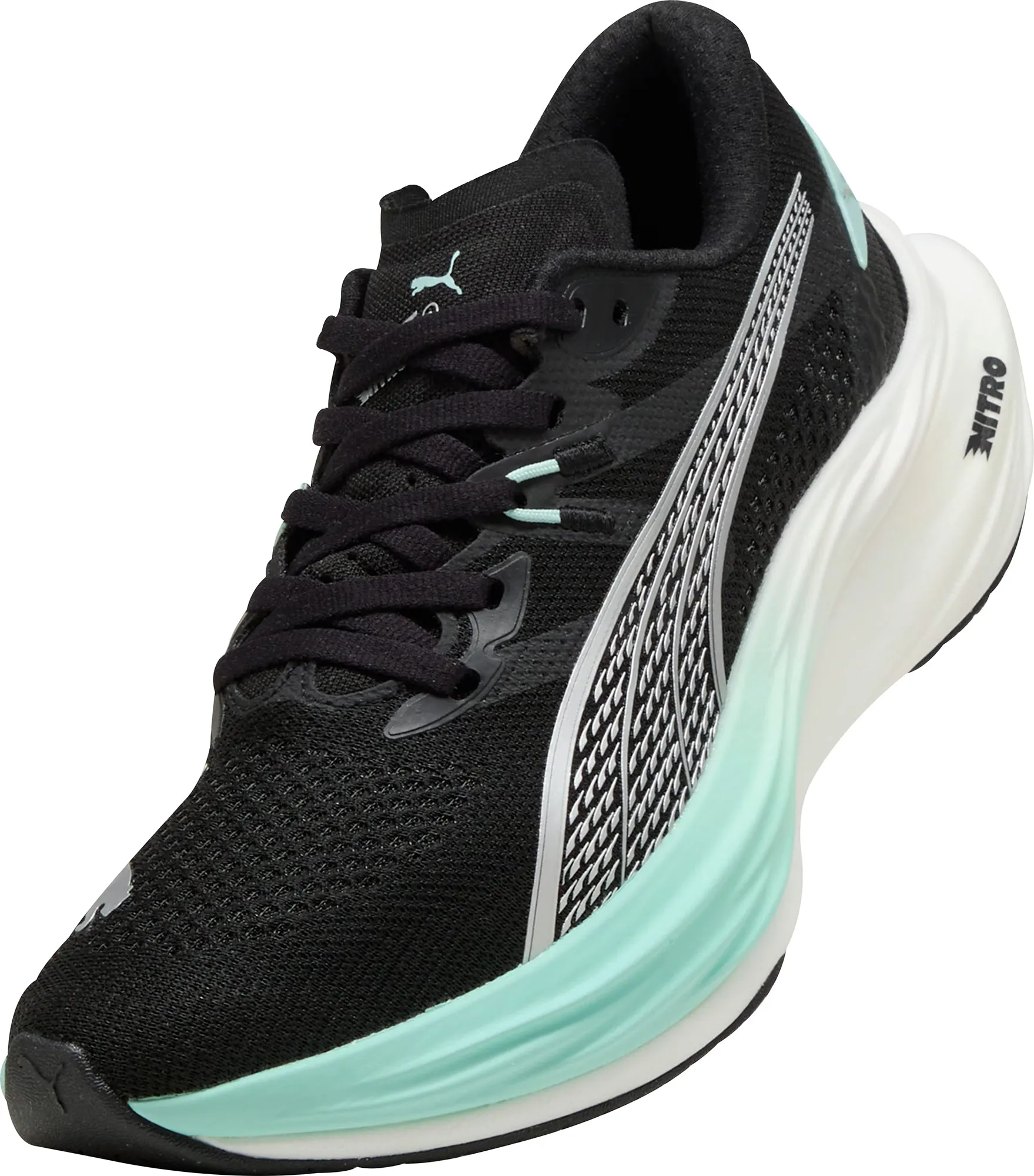 Puma Deviate Nitro 3 Womens Running Shoes - Black