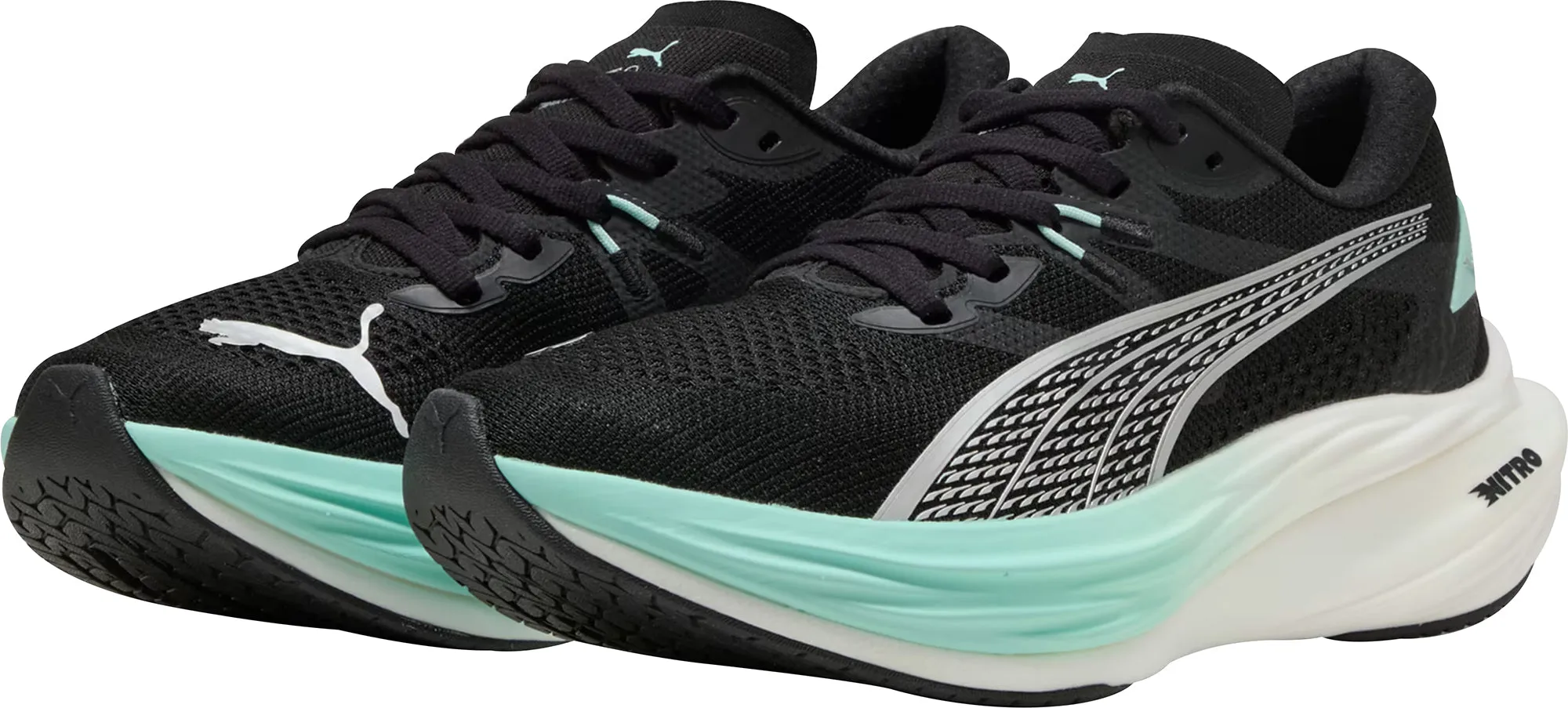 Puma Deviate Nitro 3 Womens Running Shoes - Black