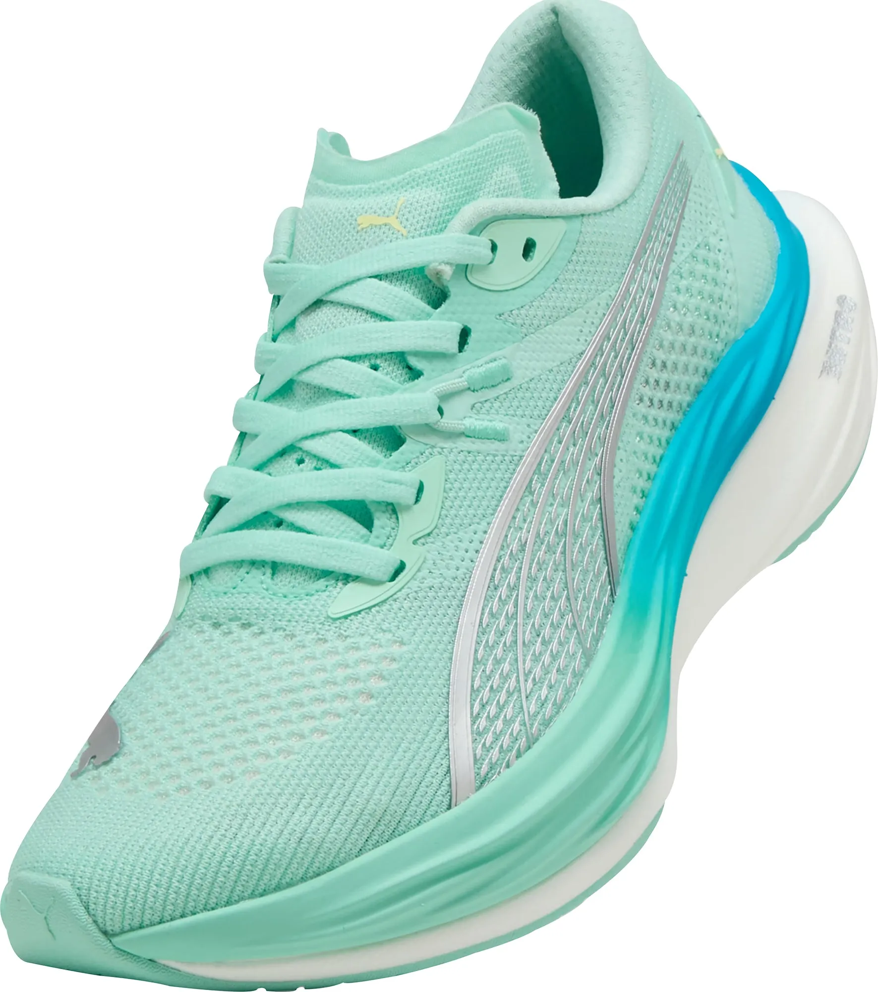 Puma Deviate Nitro 3 Womens Running Shoes - Green
