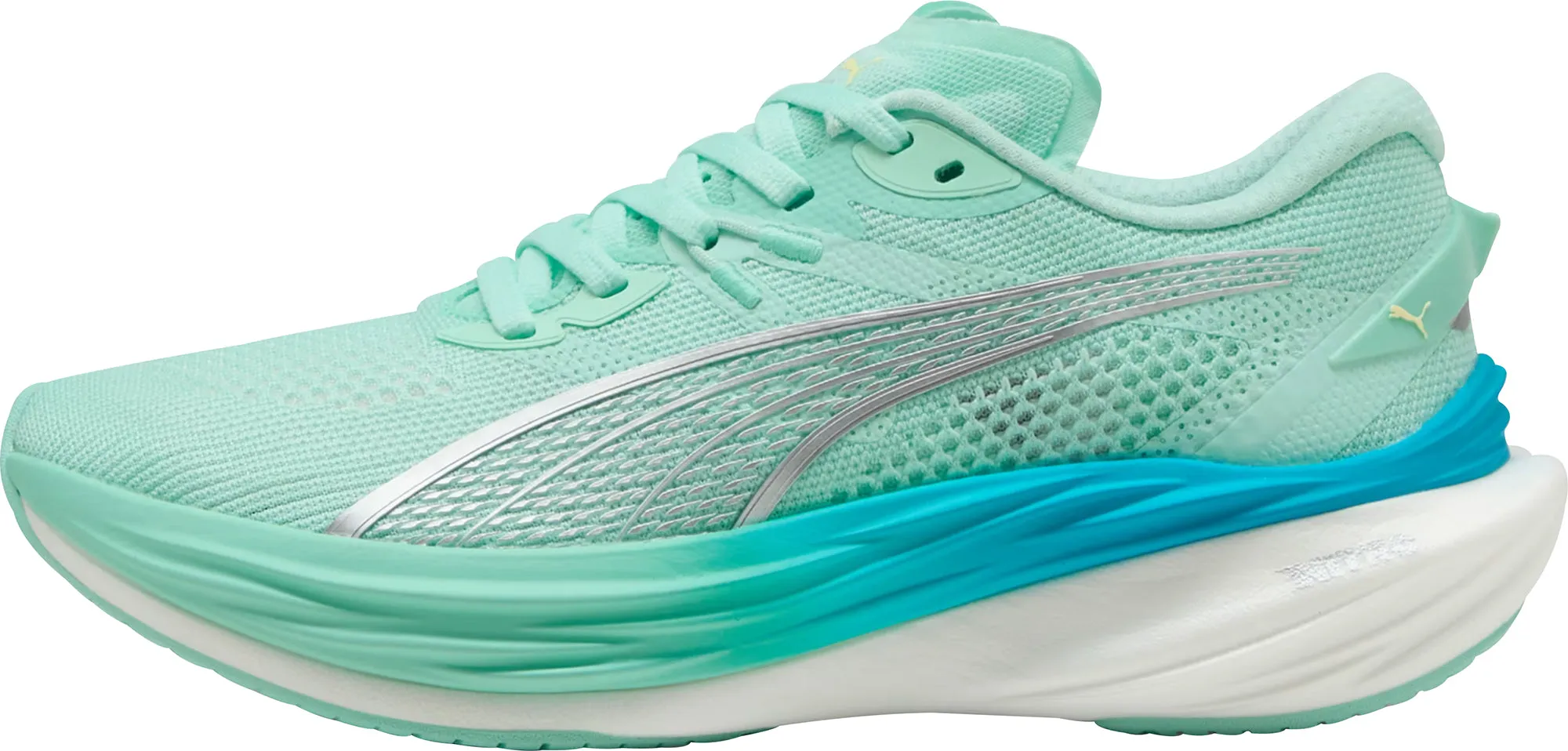 Puma Deviate Nitro 3 Womens Running Shoes - Green