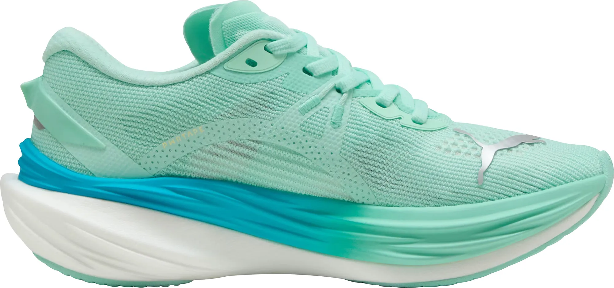 Puma Deviate Nitro 3 Womens Running Shoes - Green