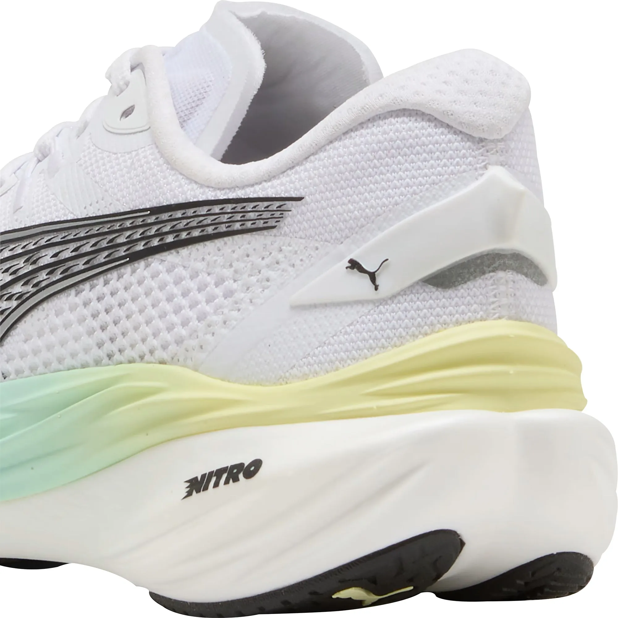 Puma Deviate Nitro 3 Womens Running Shoes - White