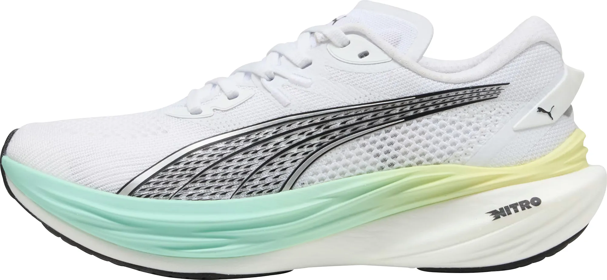 Puma Deviate Nitro 3 Womens Running Shoes - White
