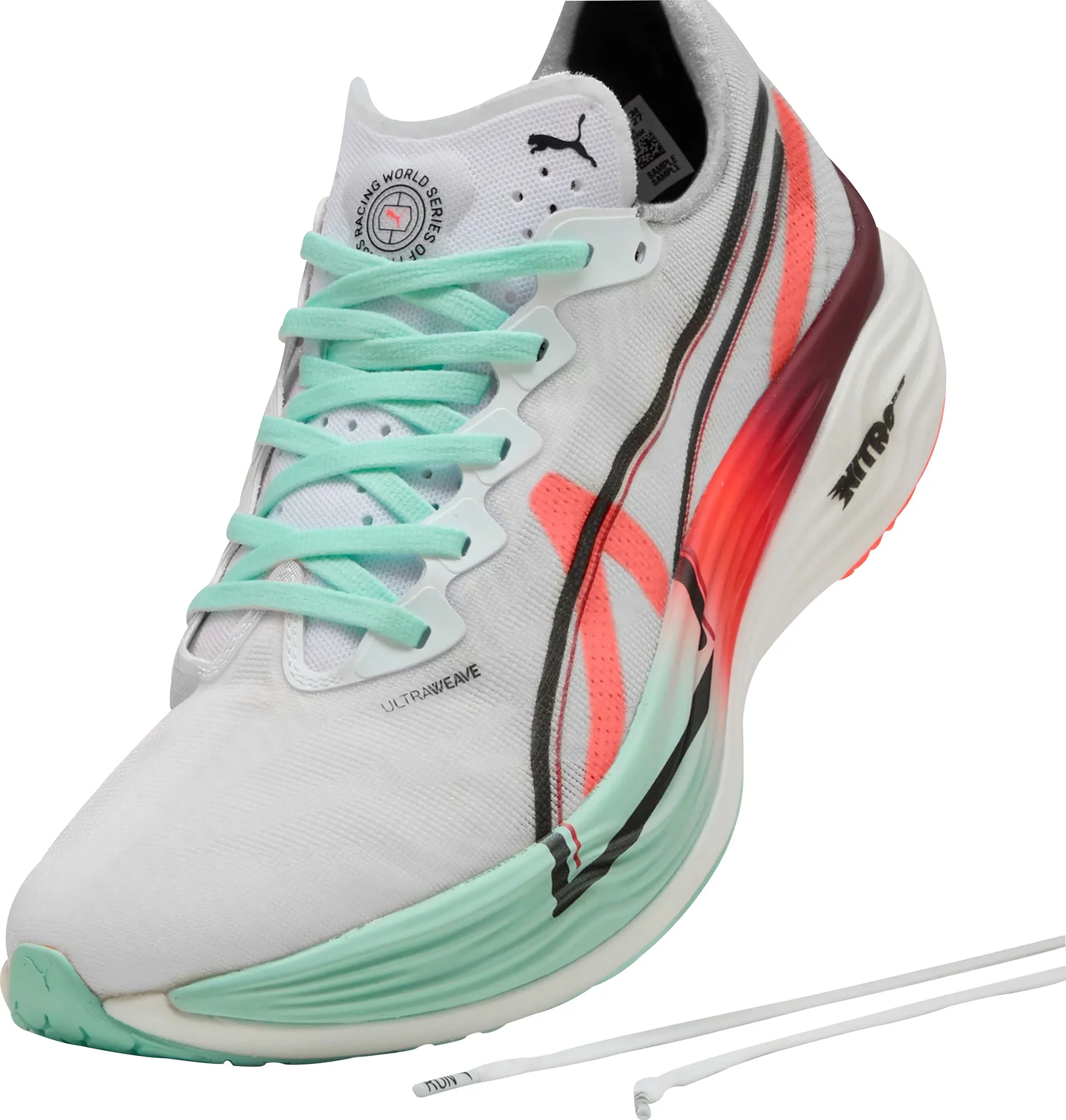 Puma Deviate Nitro Elite 3 HYROX Womens Running Shoes - White