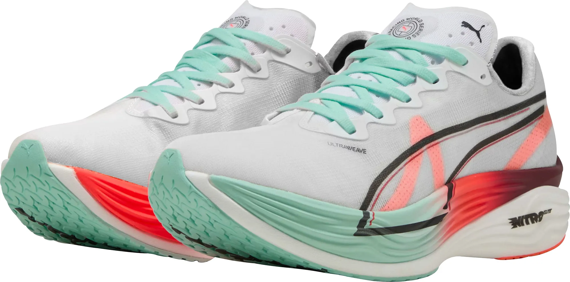 Puma Deviate Nitro Elite 3 HYROX Womens Running Shoes - White