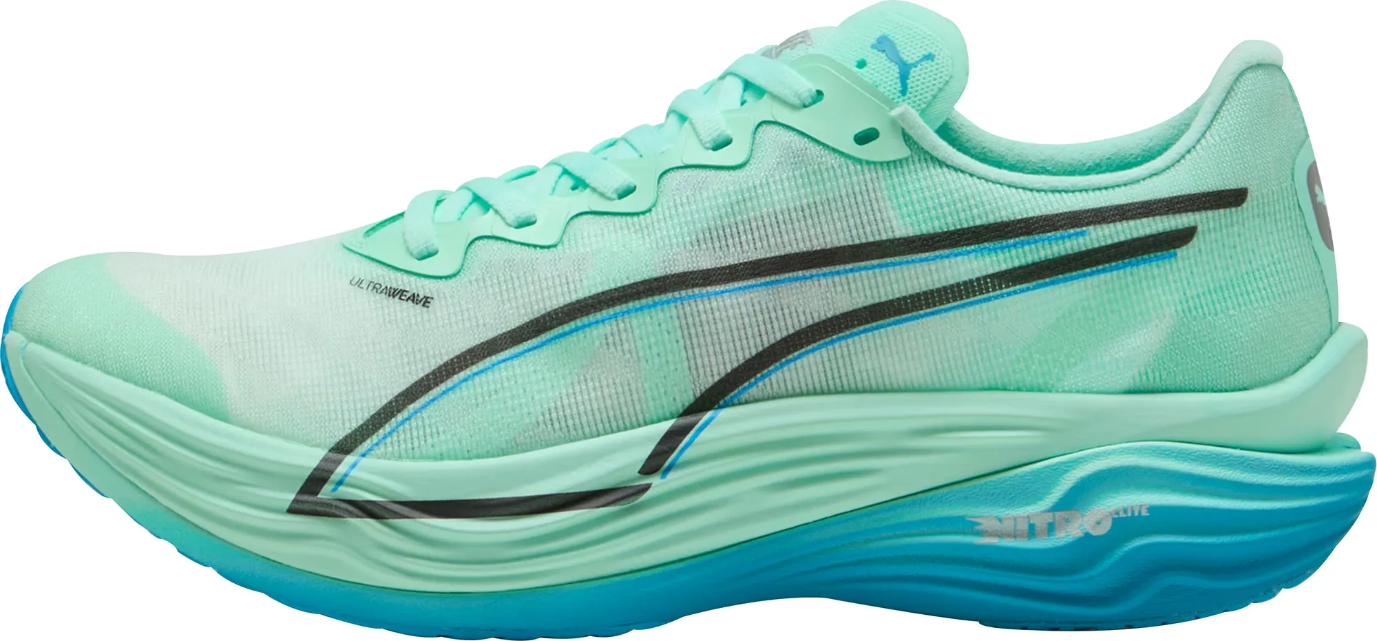 Puma Deviate Nitro Elite 3 Womens Running Shoes - Green