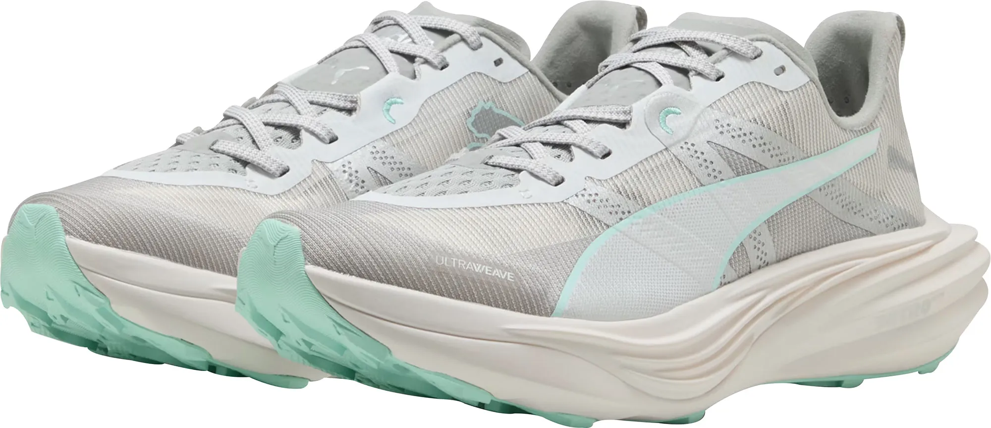 Puma Deviate Nitro Elite Womens Trail Running Shoes - Grey