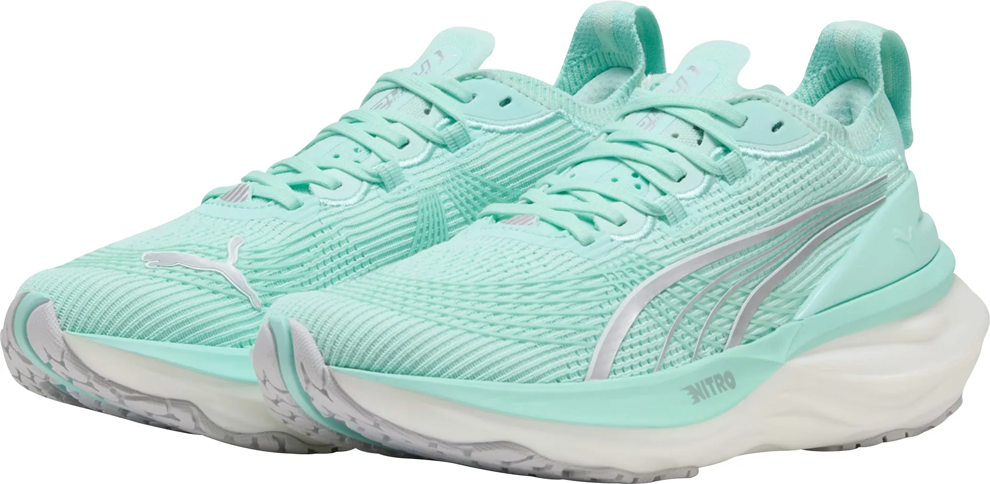 Puma ForeverRun Nitro 2 Womens Running Shoes - Green