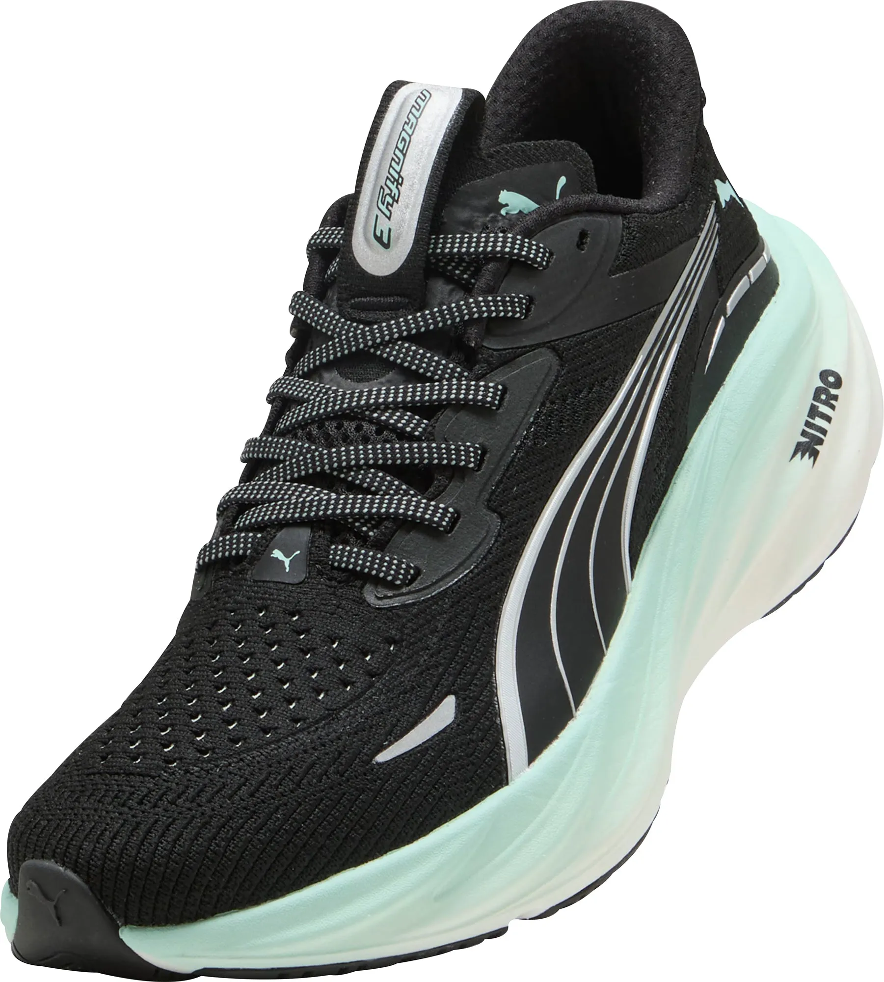 Puma Magnify Nitro 3 Womens Running Shoes - Black