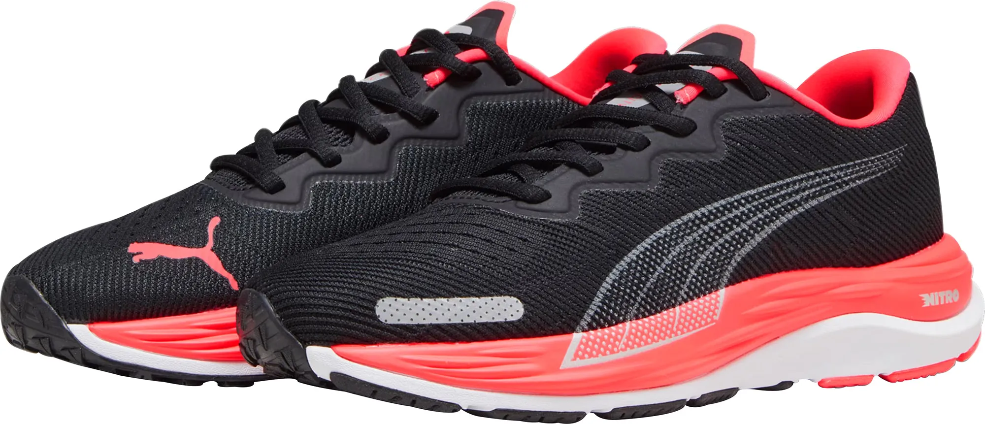 Puma Velocity Nitro 2 Womens Running Shoes - Black