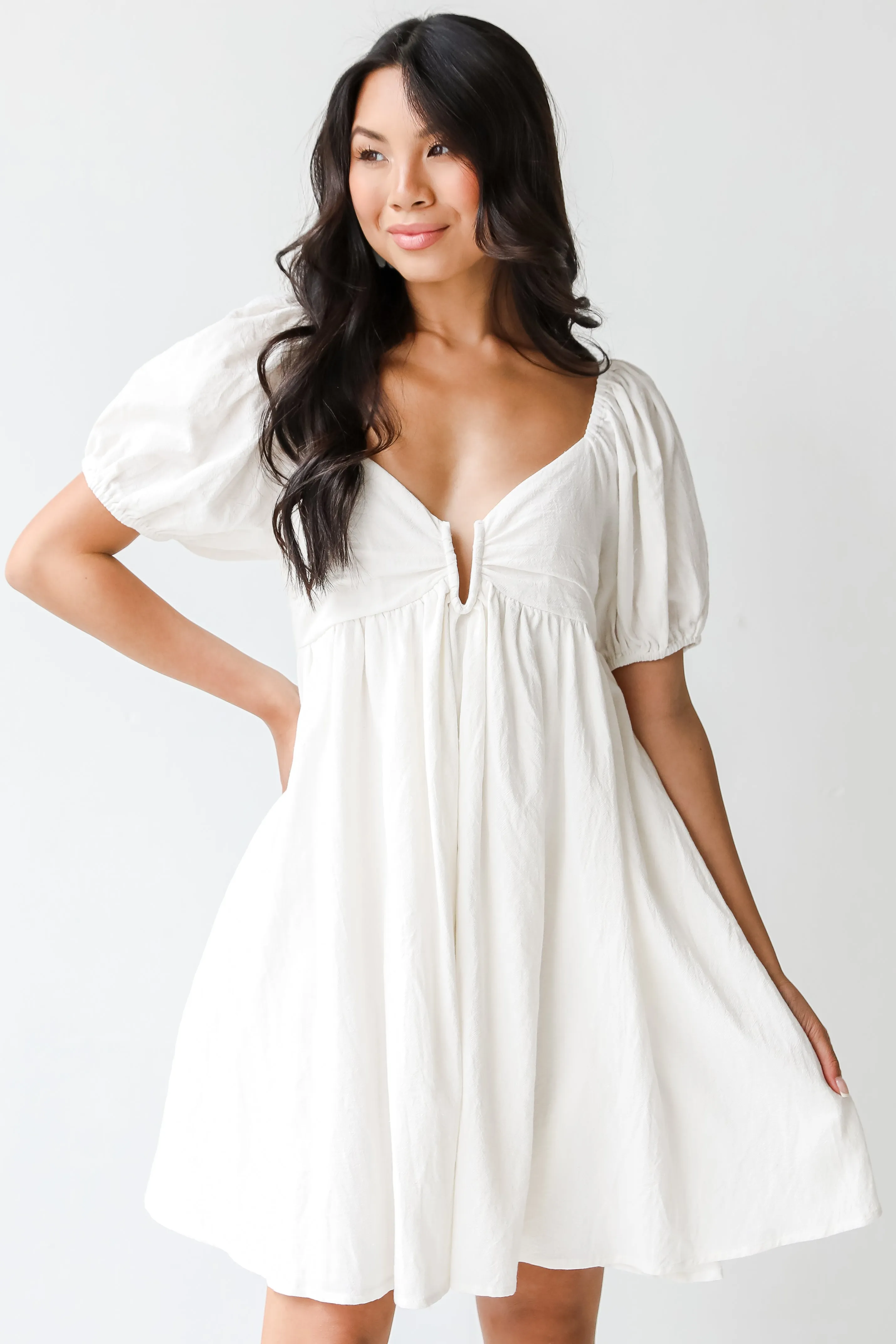 Remember Me Babydoll Mini Dress