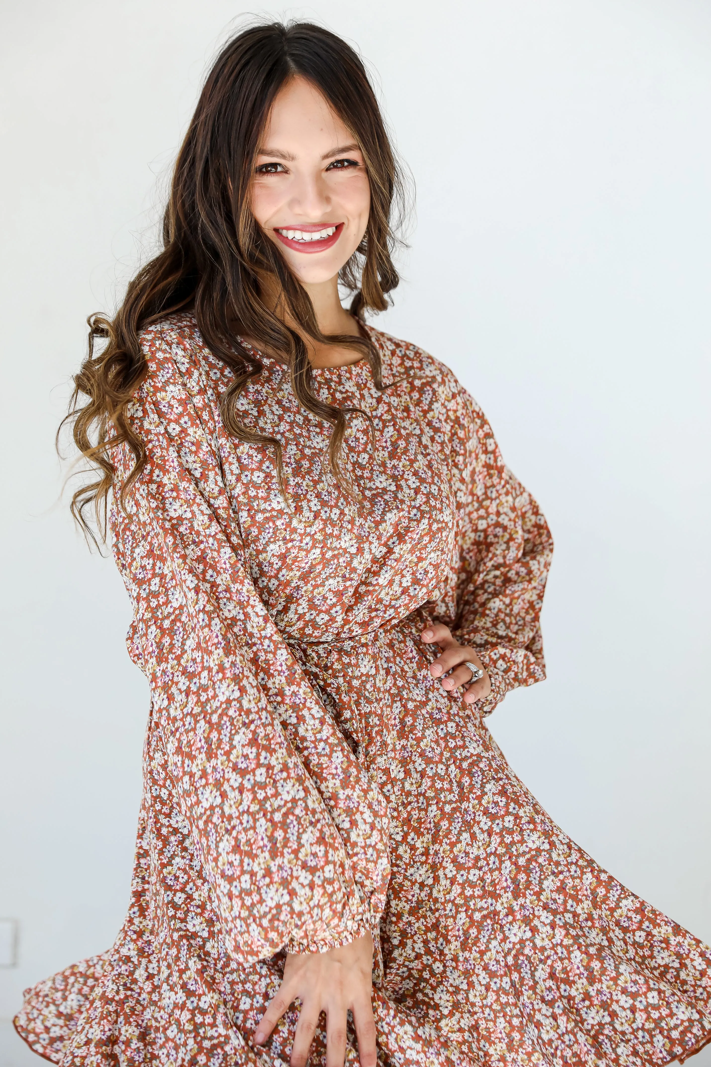 Romance Hour Floral Mini Dress