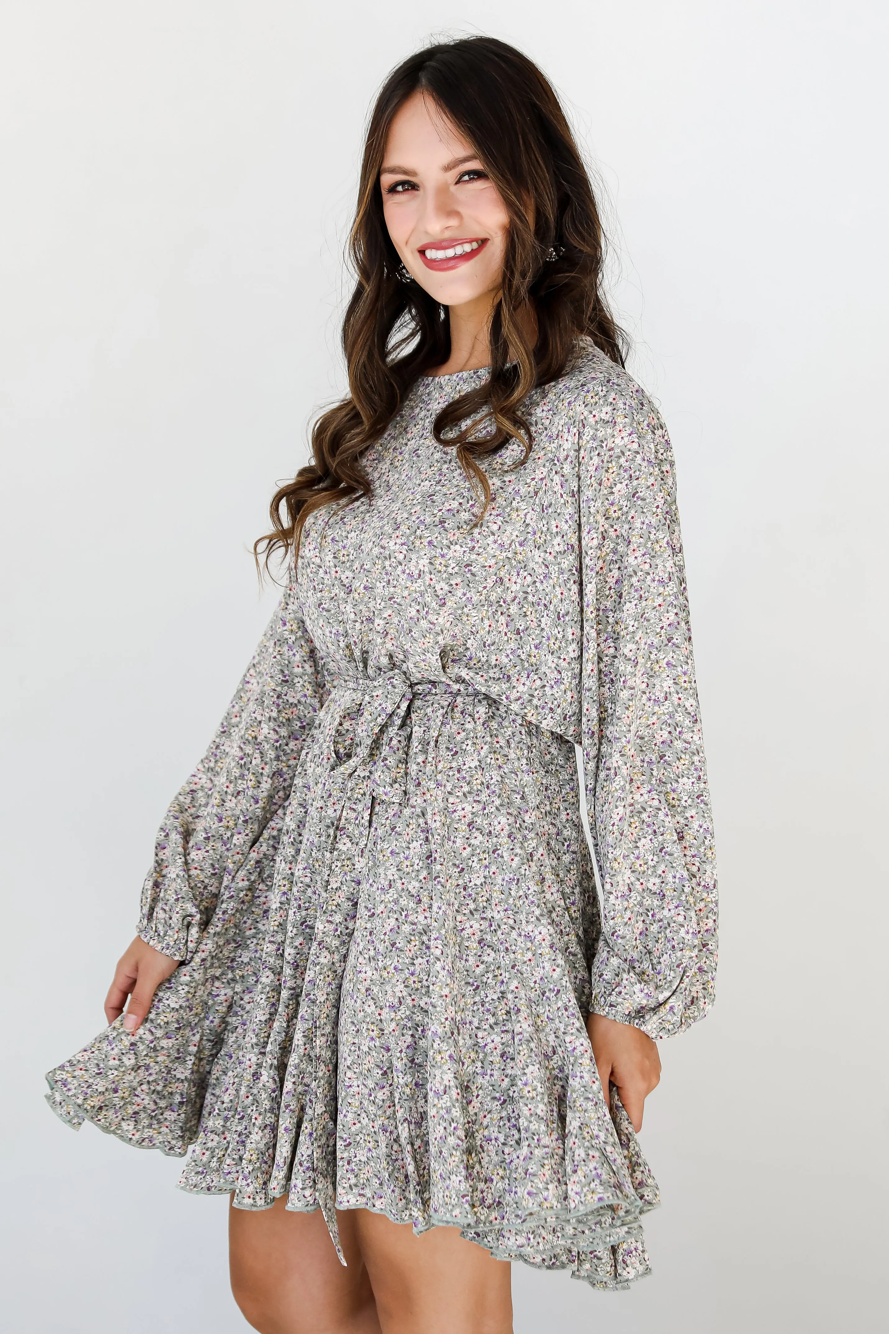 Romance Hour Floral Mini Dress