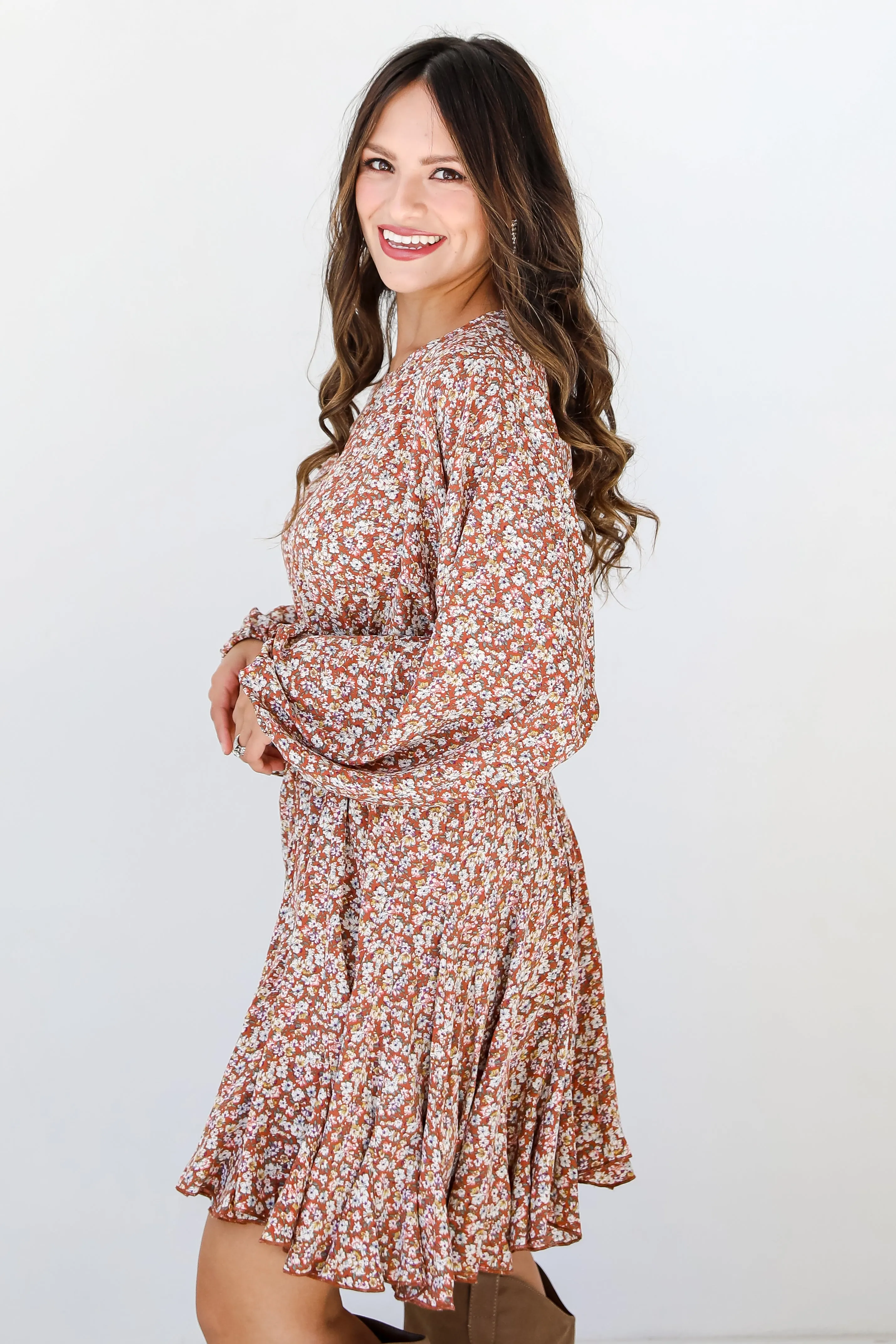 Romance Hour Floral Mini Dress
