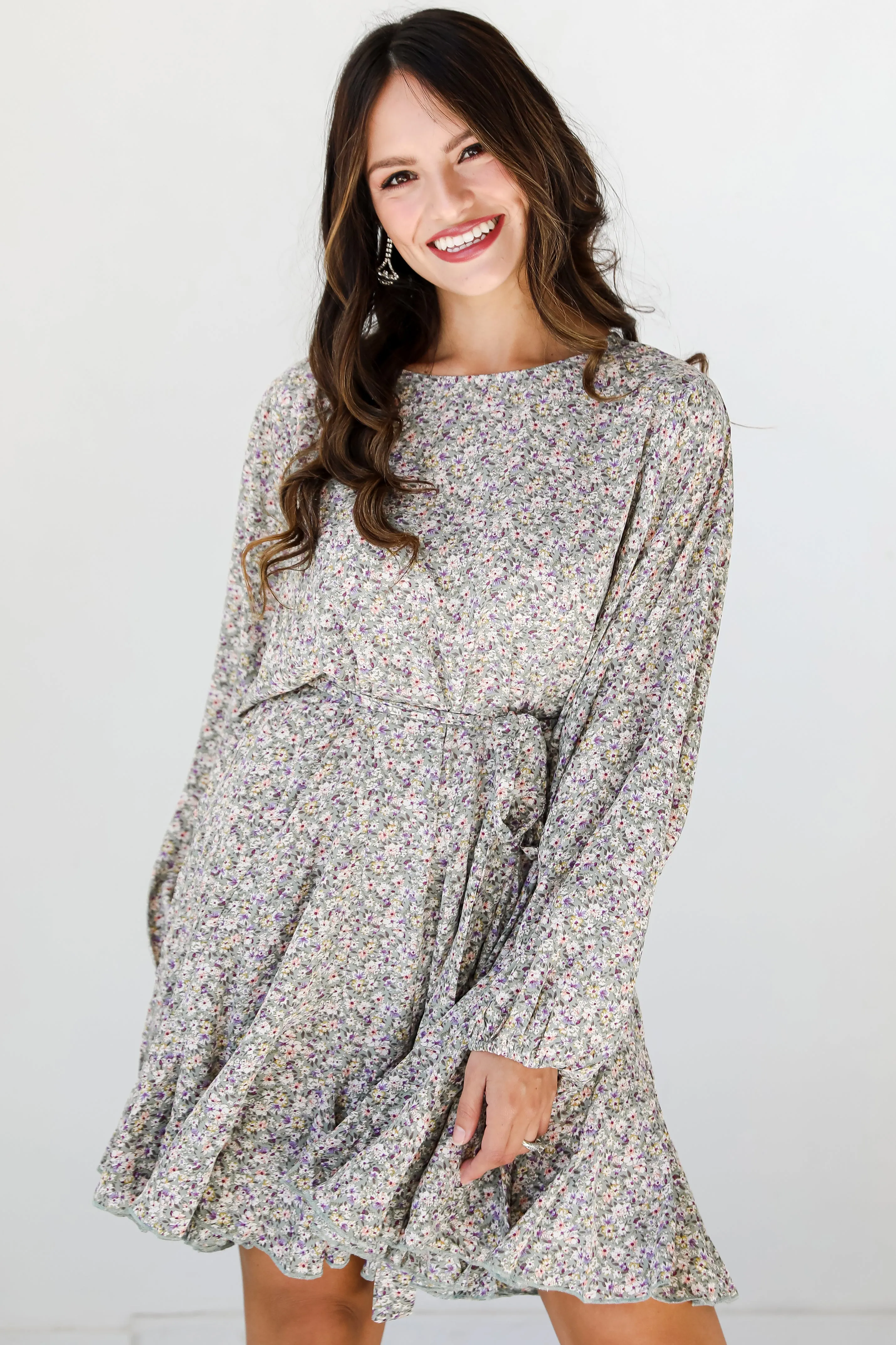 Romance Hour Floral Mini Dress