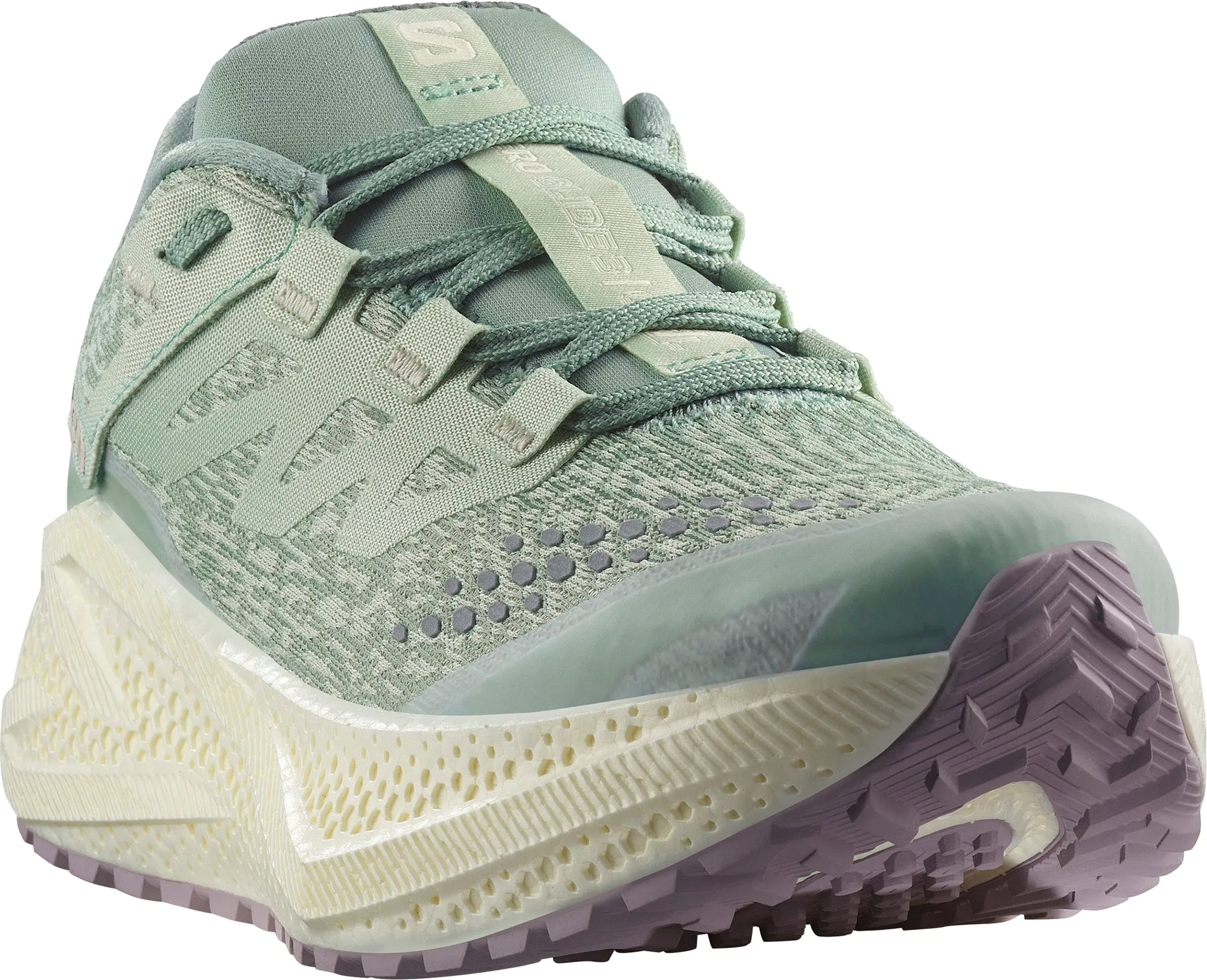 Salomon Aero Glide 3 GRVL Womens Trail Running Shoes - Green