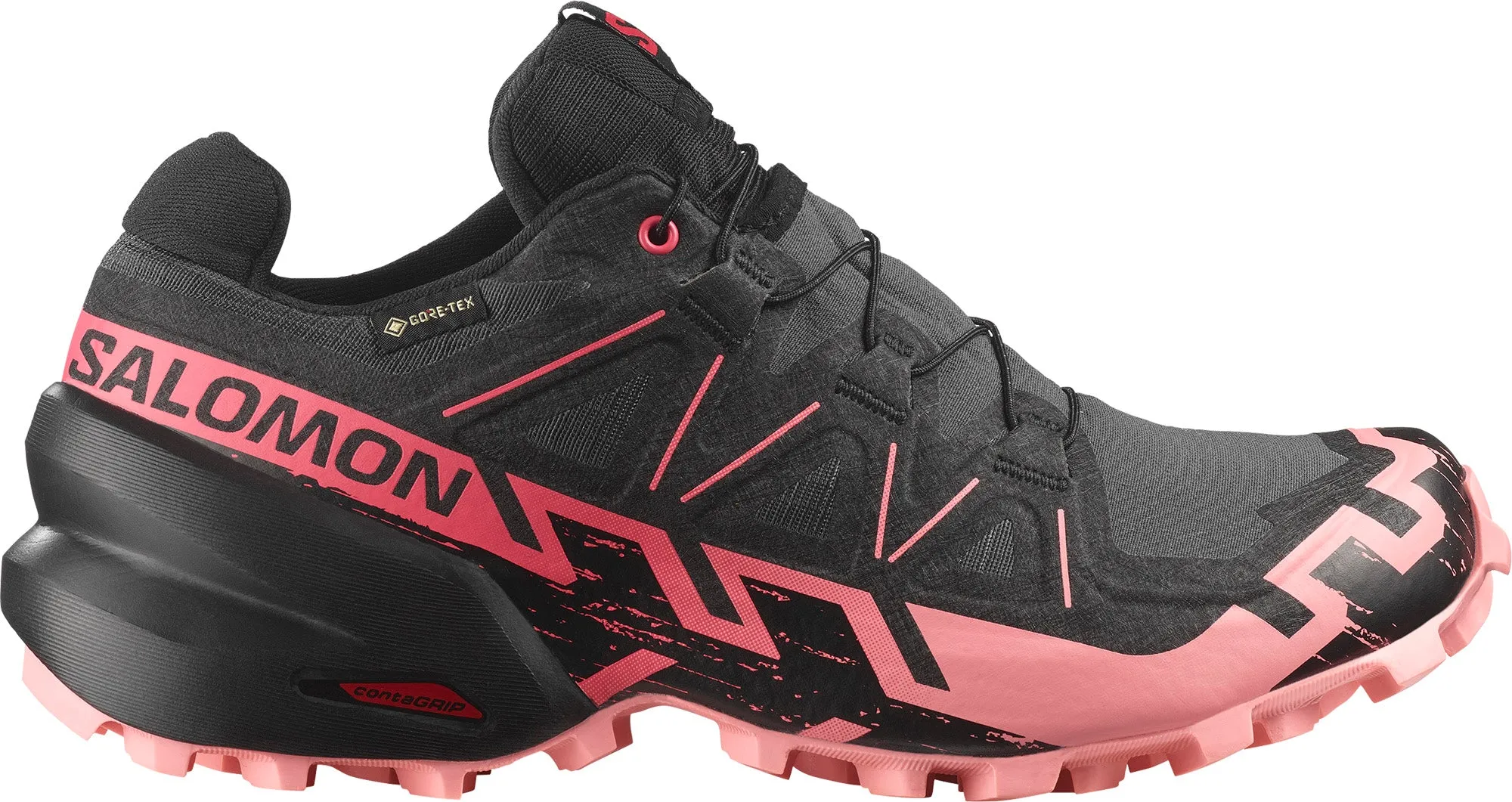 Salomon Speedcross 6 GORE-TEX Womens Trail Running Shoes - Black