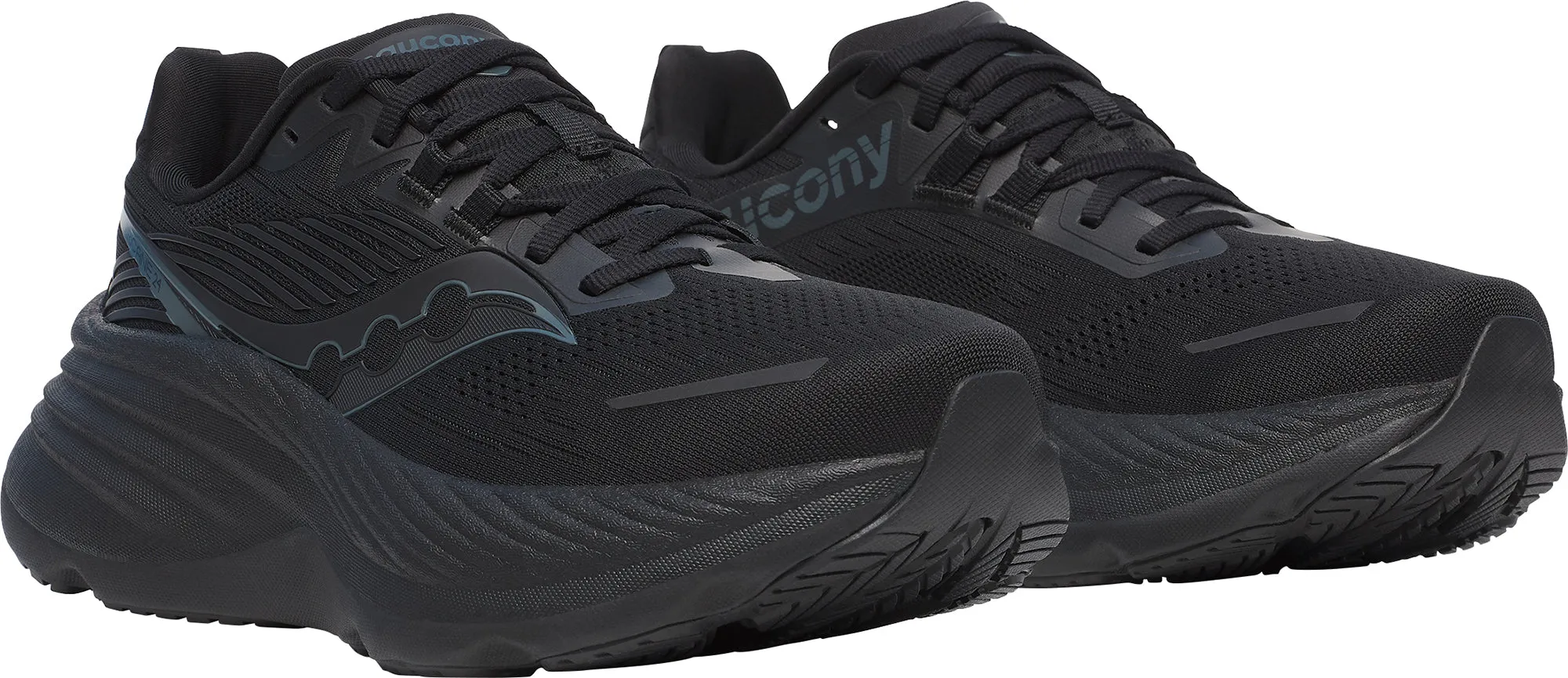 Saucony Hurricane 24 Womens Running Shoes - Black